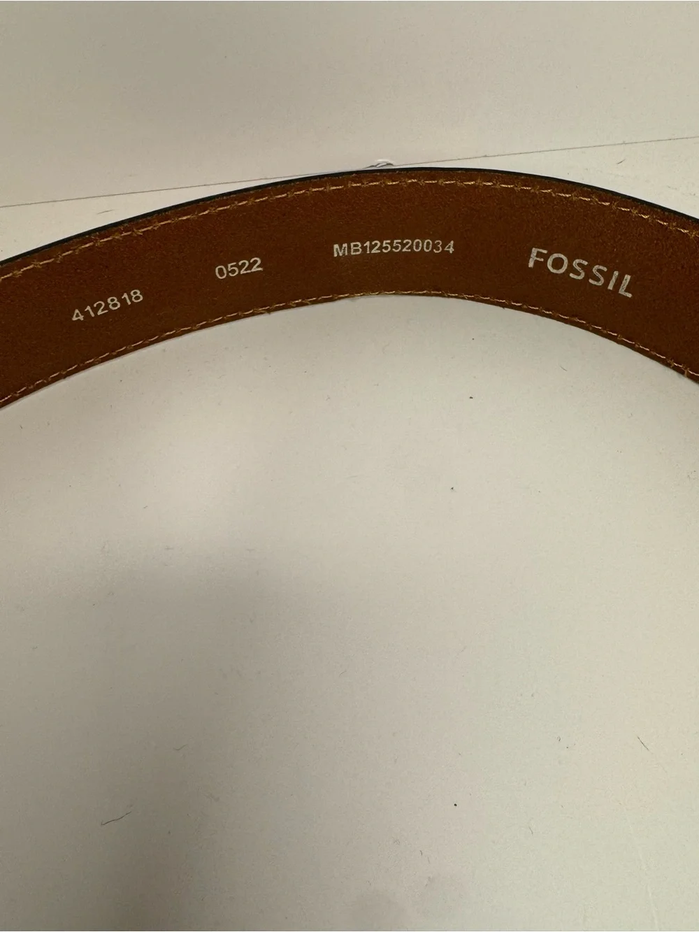 Fossil aiden leather